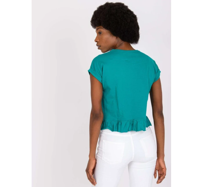 Tričko TW TS 1053.21X tmavě zelená