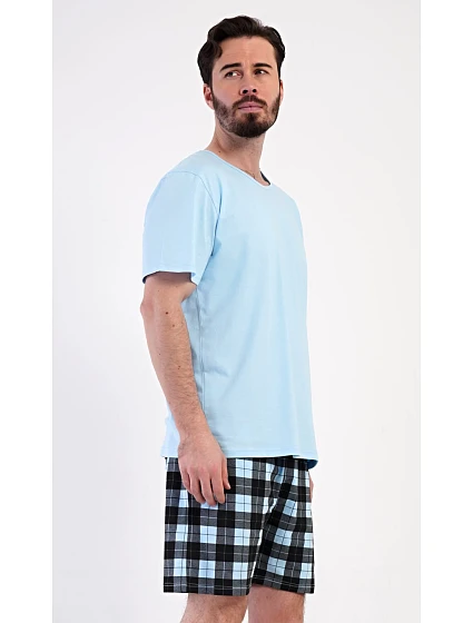 Pánské pyžamo šortky model 22407085 - Vienetta MAN Pánské pyžamo šortky model 22407085 - Vienetta MAN