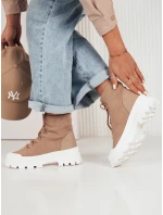 Dámské ponožkové boty FRELLA beige FashionStreet ZY0473