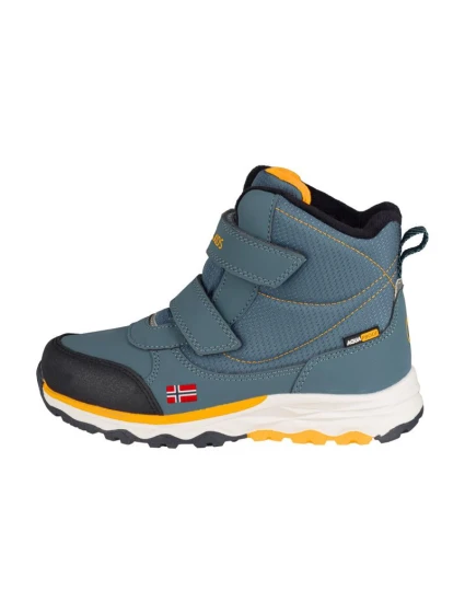 Dětské zimní boty Trollkids Kids Hafjell Winter Boots sněhule nepromokavé modré (264-196)