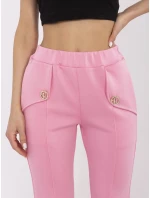 Kalhoty DHJ SP model 21034922 růžové - FPrice Kalhoty DHJ SP model 21034922 růžové - FPrice