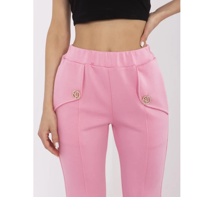 Kalhoty DHJ SP model 21034922 růžové - FPrice Kalhoty DHJ SP model 21034922 růžové - FPrice