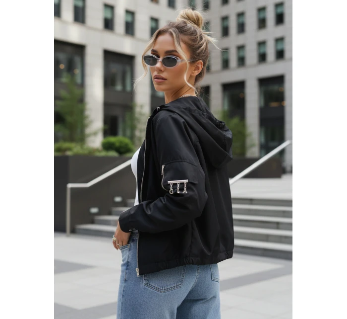 Dámská přechodná bunda černá Dstreet model 21974770 - FashionStreet