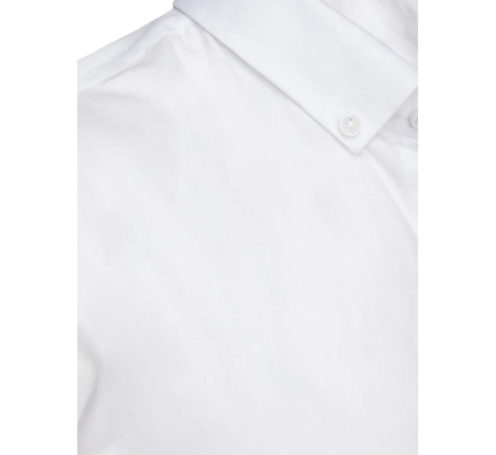 Pánská elegantní bílá košile Dstreet DX2643