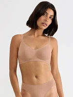 sloggi ZERO Feel Pure Soft bra - BROWN - SLOGGI BROWN - SLOGGI