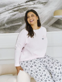 Ella model 21236335 long/r 4XL6XL Z25/26 dámské pyžamo - Taro