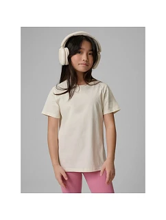 Dívčí hladké tričko 4F 4FJRSS26TTSHF3554-12S dětské