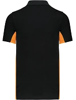 K 232 piqué polo black/orange model 22506566 - Kariban K 232 piqué polo black/orange model 22506566 - Kariban