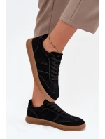 Dámské Semišové Tenisky Big Star model 21705765 HIPOLY SYSTEM Černé - Big Star Shoes Dámské Semišové Tenisky Big Star model 21705765 HIPOLY SYSTEM Černé - Big Star Shoes