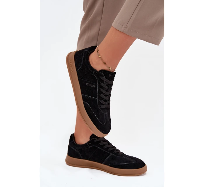 Dámské Semišové Tenisky Big Star model 21705765 HIPOLY SYSTEM Černé - Big Star Shoes Dámské Semišové Tenisky Big Star model 21705765 HIPOLY SYSTEM Černé - Big Star Shoes