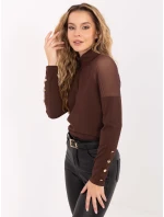 Bluzka MI BZ model 21757386 brązowy - FPrice