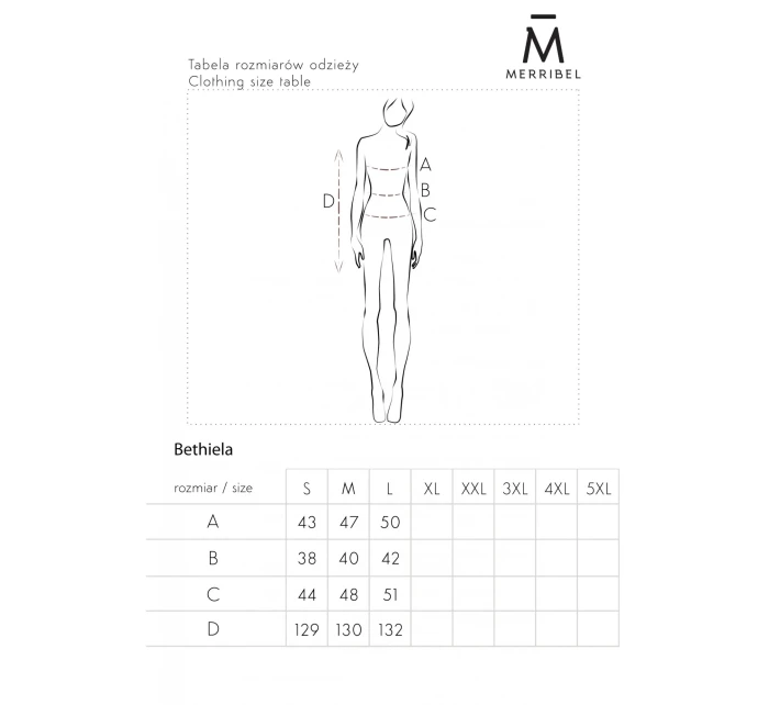Šedé šaty Bethiela - Merribel Šedé šaty Bethiela - Merribel