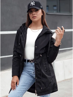 Dámská přechodná bunda parka černá Dstreet model 21979013 - FashionStreet