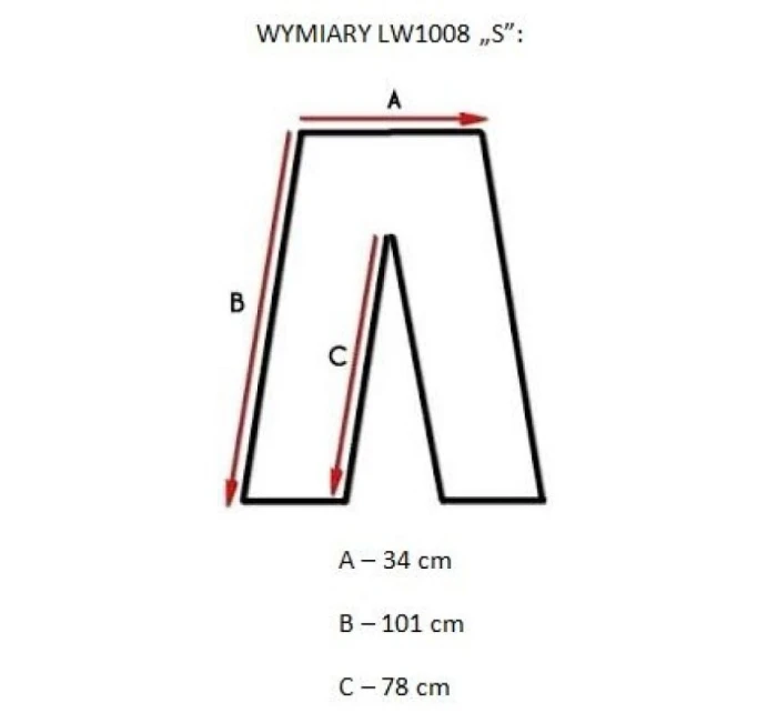 Dámské dlouhé kalhoty  tmavě modré model 21348621 - LEONE