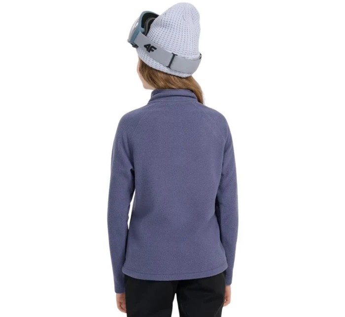 Dívčí fleecová mikina  tmavě modrá JWAW25UFLE 31S model 21727055 - 4F