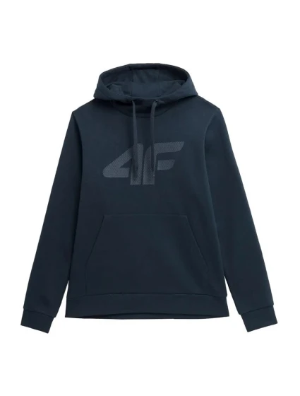 Mikina M model 18512643 tmavě modrá - 4F Mikina M model 18512643 tmavě modrá - 4F