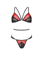 Passion Peonia set barva:červená