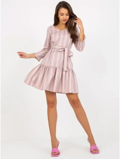 Dámské šaty LK SK 507973 tmavě růžová