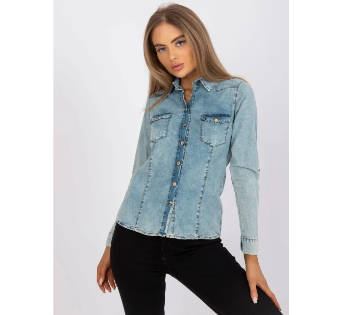 RO KS GMK 4009 košile.95 světle modrá RO KS GMK 4009 košile.95 světle modrá