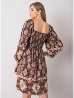 TW SK BI H3748 šaty.22X tmavě hnědá