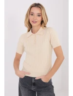 Svetr s krátkým rukávem  model 222827 Factory Price