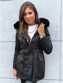 Dámská zimní bunda parka GODDESS černá FashionStreet TY3867