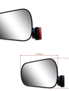 Zrcátko na řídítkách AJS PLUS černé