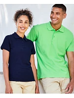 Premium Polo Piqué polo model 22441194 azure blue - Fruit of the Loom Premium Polo Piqué polo model 22441194 azure blue - Fruit of the Loom