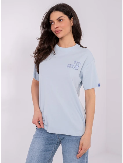 Tričko D12022M02842A světle modré Tričko D12022M02842A světle modré