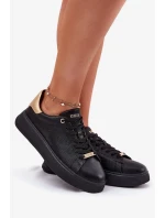 Dámské tenisky z ECO kůže Big Star – černé Dámské tenisky z ECO kůže Big Star – černé