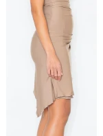 Dámské šaty Beatrice model 18611621 Mocca - Figl