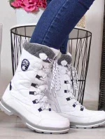 Dámské sněhule SN08/23  AM516B Bílá - American Club