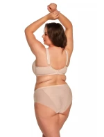 Dámská podprsenka 1058 Sonia beige plus - GAIA Dámská podprsenka 1058 Sonia beige plus - GAIA