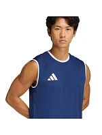 Pánské tričko adidas Entrada 26 Sleeveless Jersey navy blue KB3930 pánské Pánské tričko adidas Entrada 26 Sleeveless Jersey navy blue KB3930 pánské