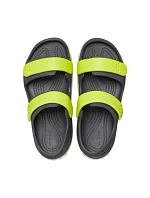Dětské sandály Crocs Crocband Cruiser graphite yellow 209423 1NJ Dětské sandály Crocs Crocband Cruiser graphite yellow 209423 1NJ