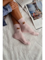 Dámské ponožky model 21728664 Růžové - Milena