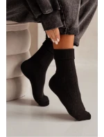 Dámské ponožky Frotte Zigzag Černé Dámské ponožky Frotte Zigzag Černé