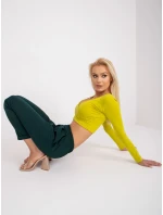 DHJ kalhoty SP 13926.02 tmavě zelená