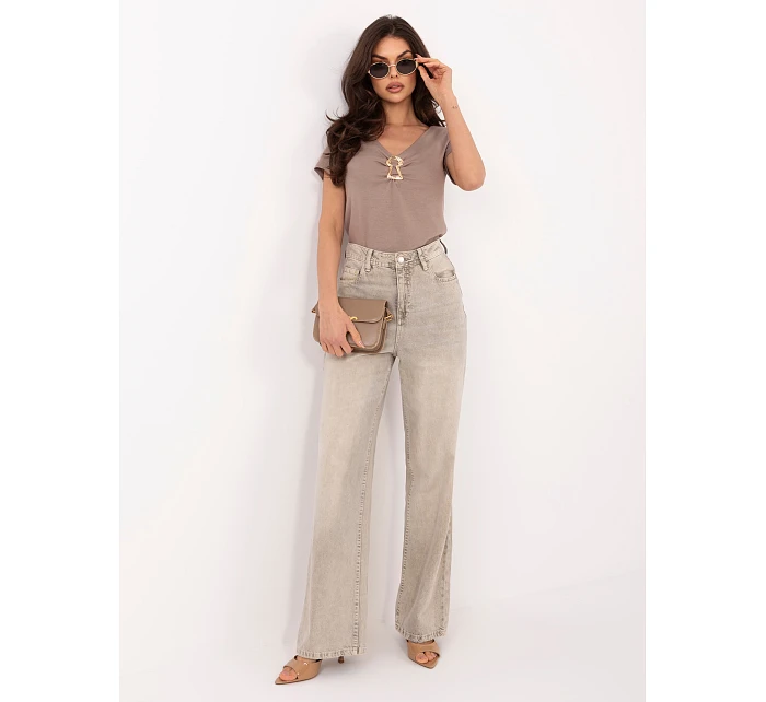 Bluzka IR BZ model 22097759 ciemny bezowy - FPrice