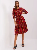 LK SK 507496 šaty.27P kaštanová