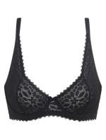 Dámská krajková podprsenka DIM DAILY DENTELLE UNDERWIRE BRA - DIM - černá