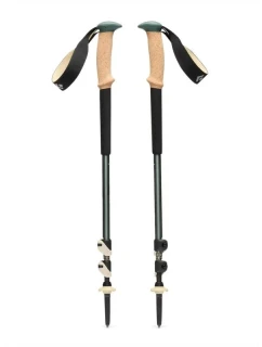 Trekingové hole Black Diamond TRAIL CORK - vavřínově zelené