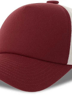 Atlantis Headwear Record-S 5 panelová Trucker kšiltovka 33.0263 cardinal
