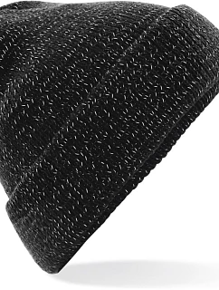 Beechfield B 407 Pletená čepice "Reflective" 53.0407 black