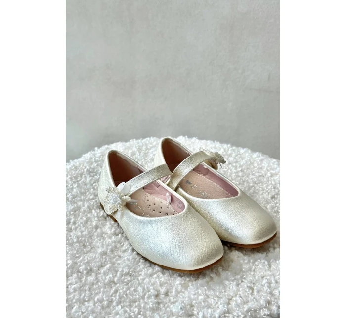 Dětské Baletky S  Bežové model 21665582 - EVENTO