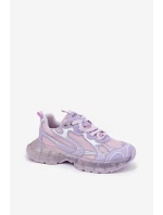 Dámské Kožené Tenisky GOE RR2N4081 Fialové