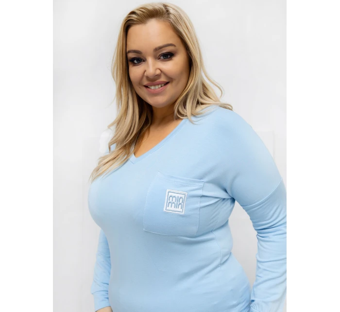 Halenka RV BZ A 161.63 světle modrá Halenka RV BZ A 161.63 světle modrá