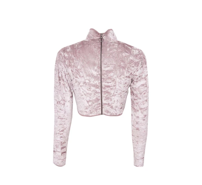 Dámský velurový Top 15570 pudr béžová - BSL