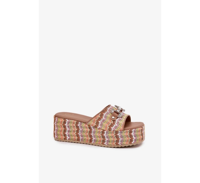 Pantofle model 213949 Step in style Pantofle model 213949 Step in style