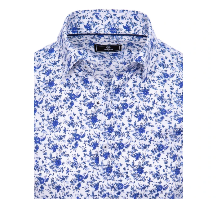 Pánské bílé tričko s krátkým rukávem model 21969085 - Dstreet Pánské bílé tričko s krátkým rukávem model 21969085 - Dstreet